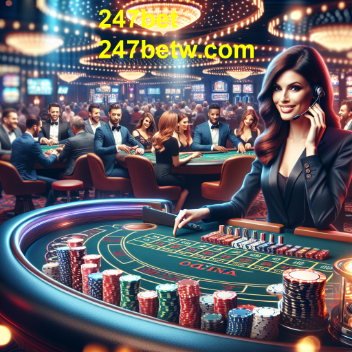 Experimente a Emoção do Cassino Ao Vivo no 247bet